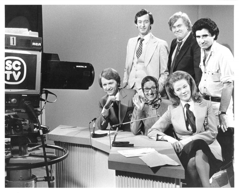 HistoryTVCanada's tweet image. Second City TV (SCTV) is a beloved Canadian sketch comedy show that ran between 1976 and 1984.. 

SCTV was nominated for 15 Emmys and has 2 wins. SCTV was inducted into Canada&apos;s Hall of Fame in 2002.

#CanadianHistoryWeek #HistoryWeek2022 #SCTV

📸: SCTV