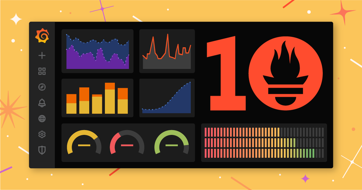 Grafana Labs is incredibly proud to employ more than 40% of the contributors to Prometheus, and today we celebrate the 10th anniversary of this amazing project.

Check out this article with three great projects to help you get started with Prometheus!
grafana.com/blog/2021/01/0…