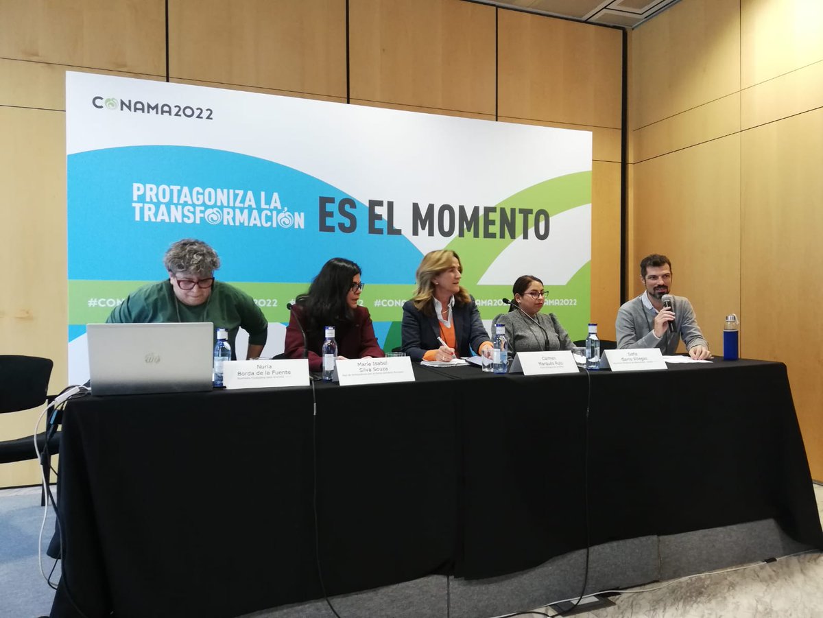 ✅Seguimos hablando de cambio climático. Esta tarde nuestra compañera <a href="/sofia_gvillegas/">Sofía Garro</a> en #CONAMA2022 con <a href="/ClimaticosSpain/">Embajadores Por el Pacto Climático España</a>. ¡Tu también puedes sumarte al Pacto Europeo por el Clima a través de <a href="/CountUsInSOCIAL/">Count Us In</a>! 

👉 count-us-in.com/es

<a href="/EUClimateAction/">EU Climate Action</a> #EUClimatePact