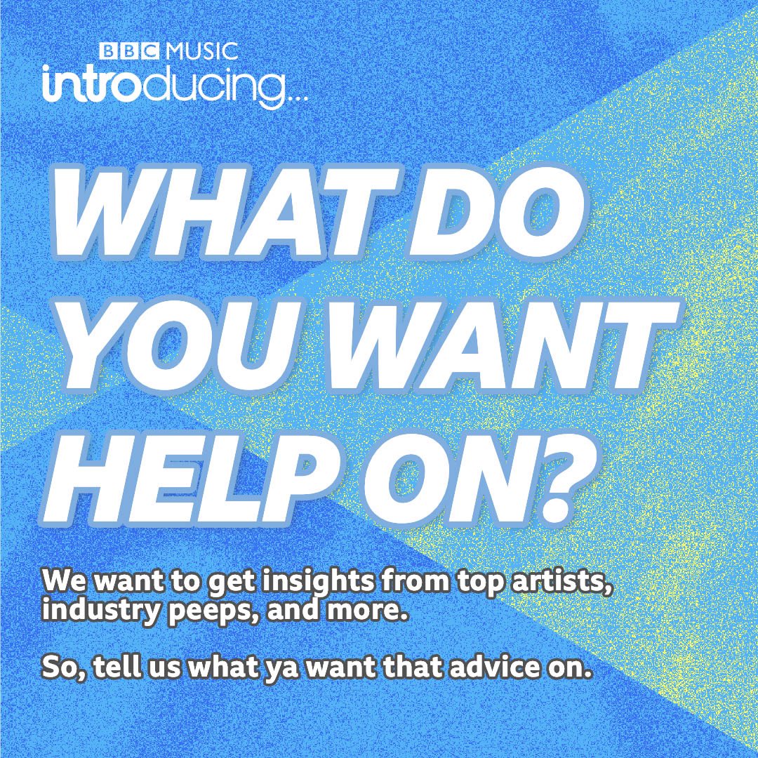 bbcintroducing's tweet image. What would you appreciate help on? 🤔

Whether that’s industry stuff, social media shizz, or actual music making / production tips. You tell us. And we’ll try our best to get ya that advice. 🤝