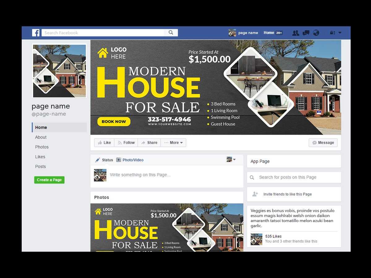 MRashed87's tweet image. Check out new work on my @Behance profile: "If you need Facebook Cover design Feel free order here" be.net/gallery/157815…