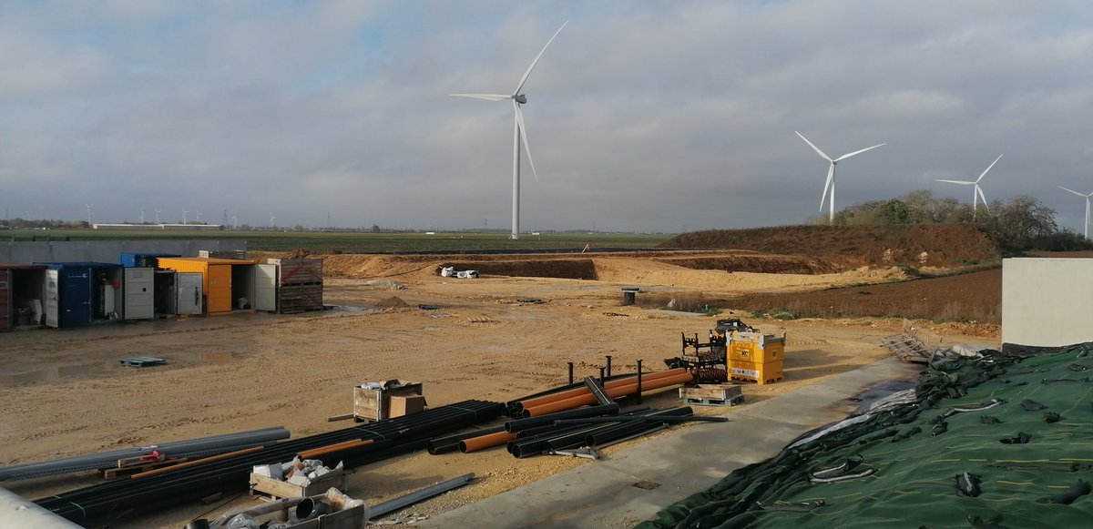 pierre_gandon's tweet photo. Quel plaisir d'aller visiter le site de Méthanisation d'#Angerville: un très beau projet qui avance bien. Fiers que les @CreditMutuel d'Etampes, d'Angerville et le @cic d'Etampes se soient associés pour accompagner nos sociétaires. https://t.co/yDcvVaCxNt