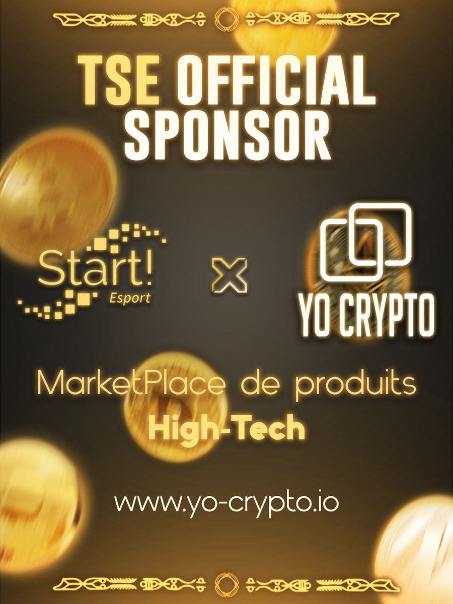 TeamStellaris's tweet photo. La #TeamStart est fier de vous annoncer notre premier sponsor @YoCrypto_shop ! ✨ https://t.co/IgbuSkSEJg