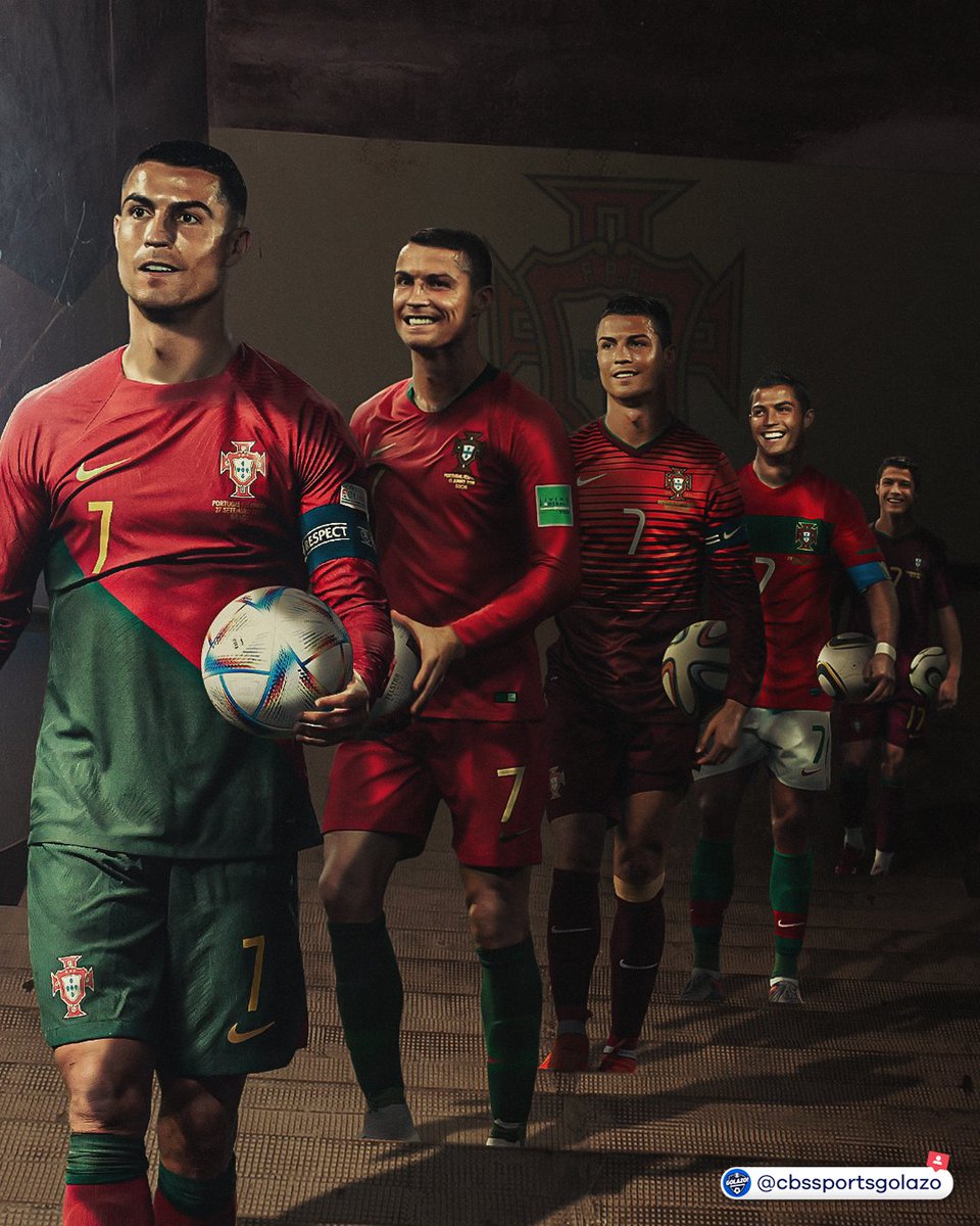 CBSSportsGolazo's tweet photo. 2006. 2010. 2014. 2018. 2022.

Cristiano Ronaldo becomes the first man in history to score in FIVE World Cups. https://t.co/SlNqMLx9QJ