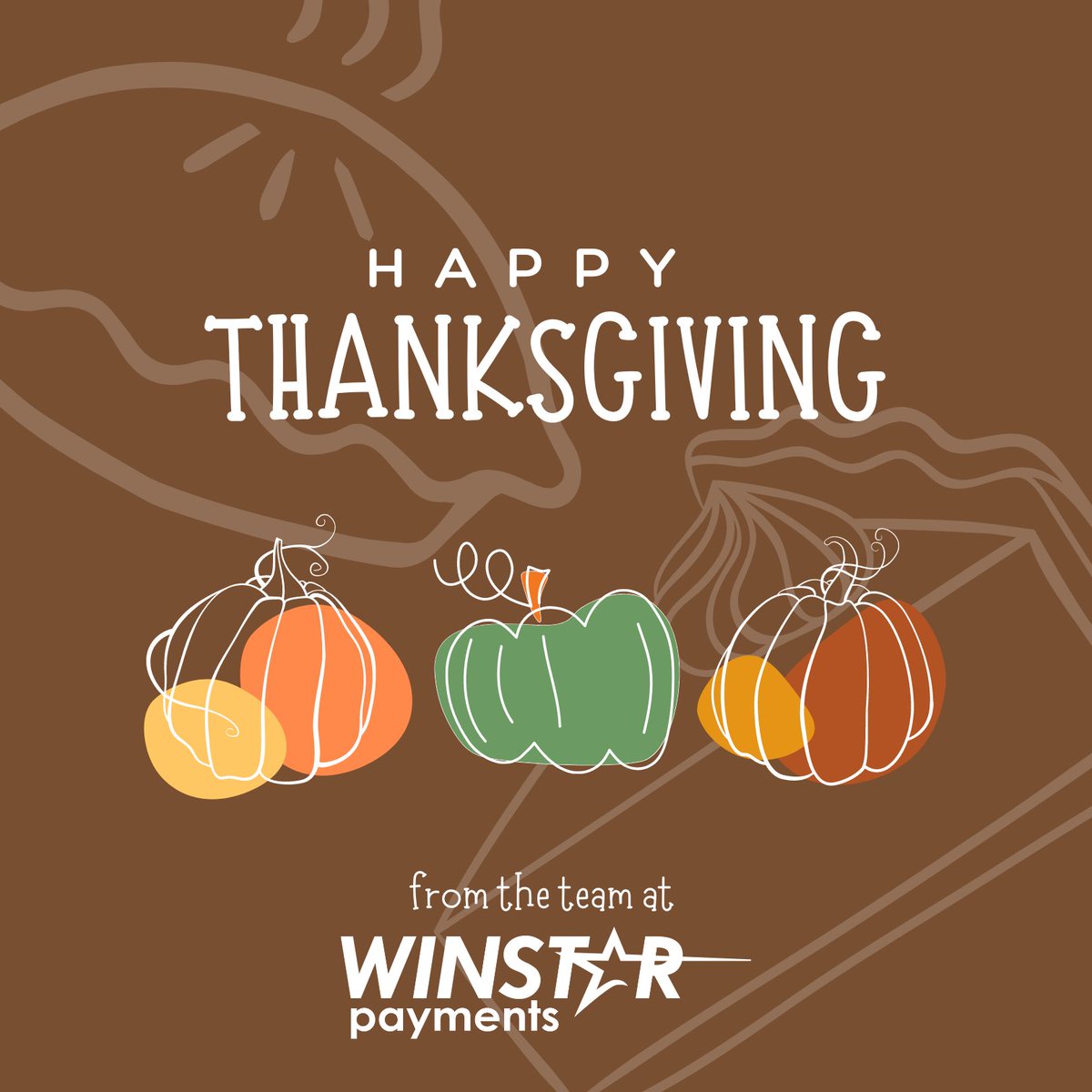 Happy Thanksgiving from our Winstar family to yours! We're thankful for all of you!