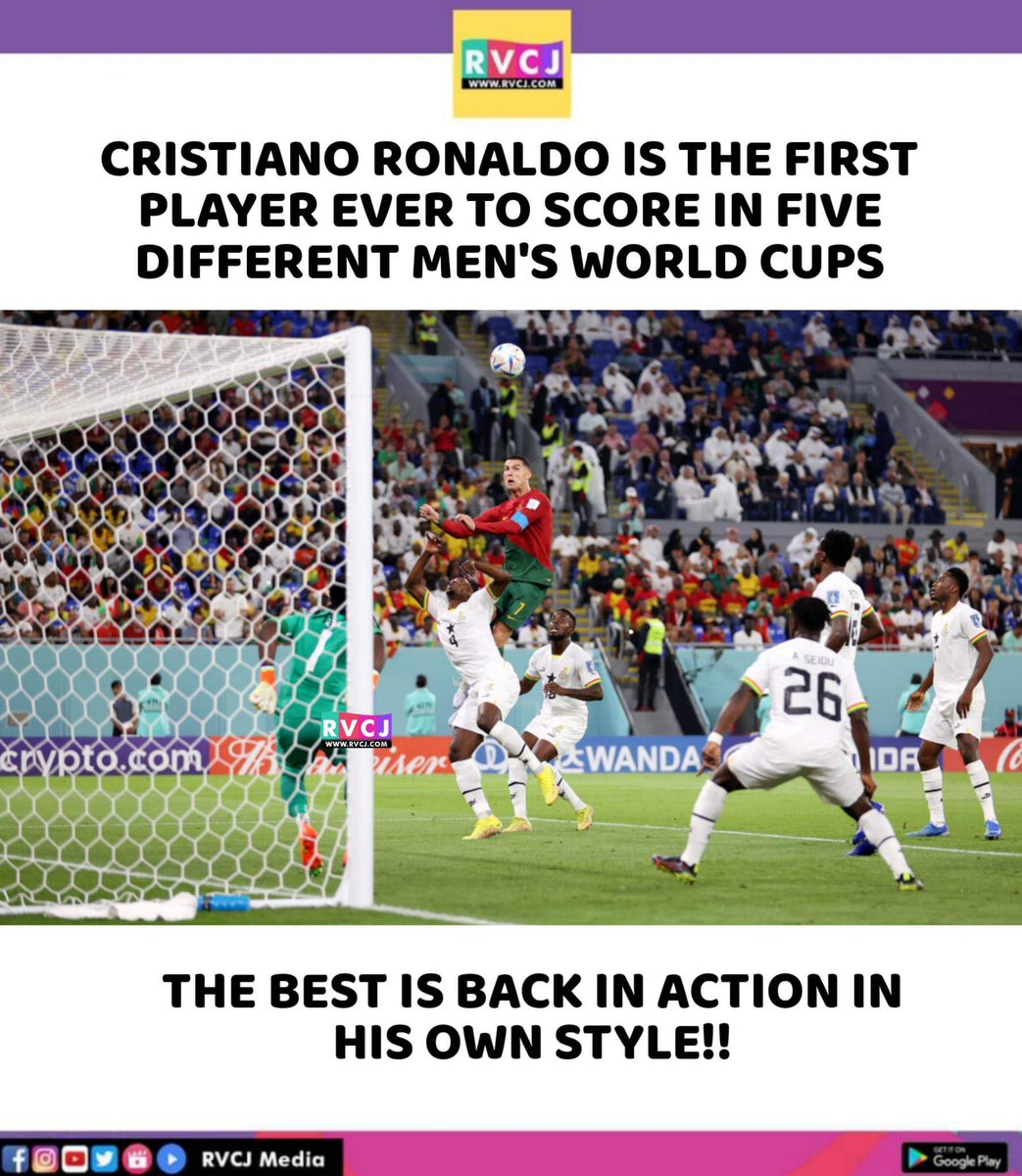 GOOOOAAALLLL! ⚽ #FIFAWorldCup #Qatar2022 #PORGHA #Ronaldo #Portugal