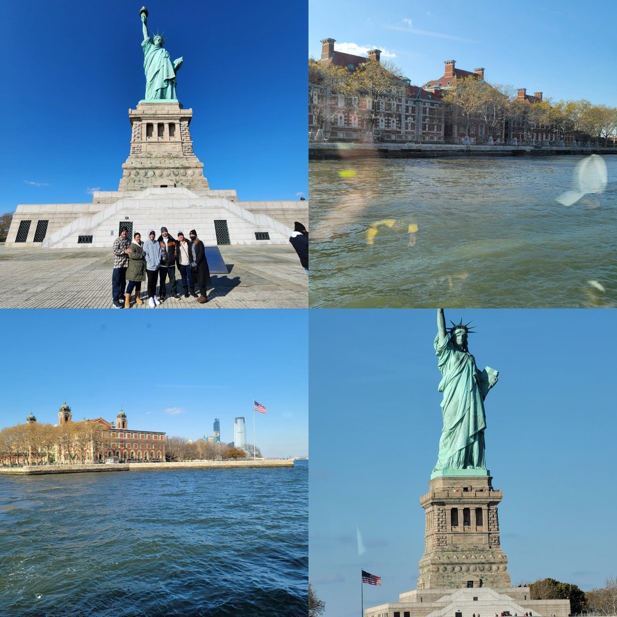 pguerrero5th's tweet photo. Love when we're able to see history on our fam bam vacations! @NISDElemSS #StatueofLiberty #EllisIsland #LibertyBell #911Memorial #GeorgeWashingtonMonument #NISDElemSS #NISDSSIgnited https://t.co/Gf5yCiI4Zg