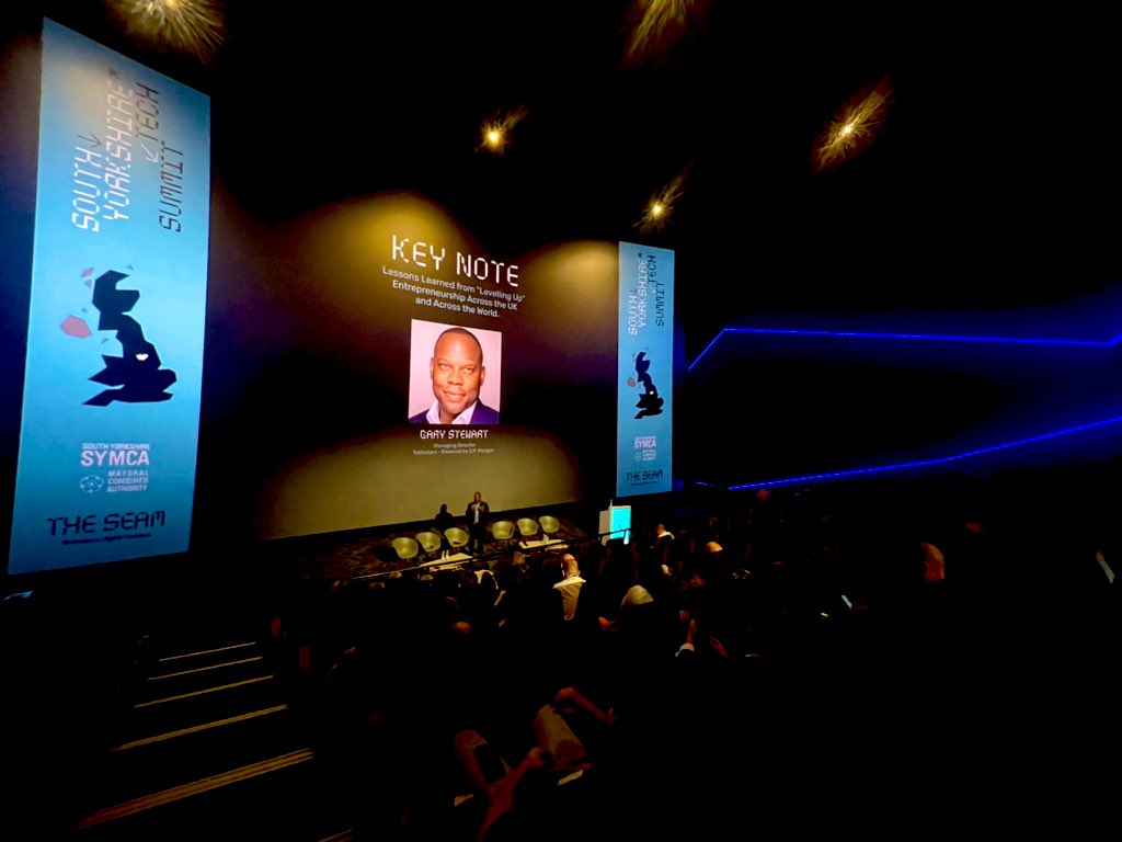 TheSeamCampus's tweet photo. We have our Key Note Gary Stewart! He’s going to give his 13 lessons learnt as a serial entrepreneur and MD of Tech Stars! #SYTechSummit https://t.co/SL8mVPYIUp
