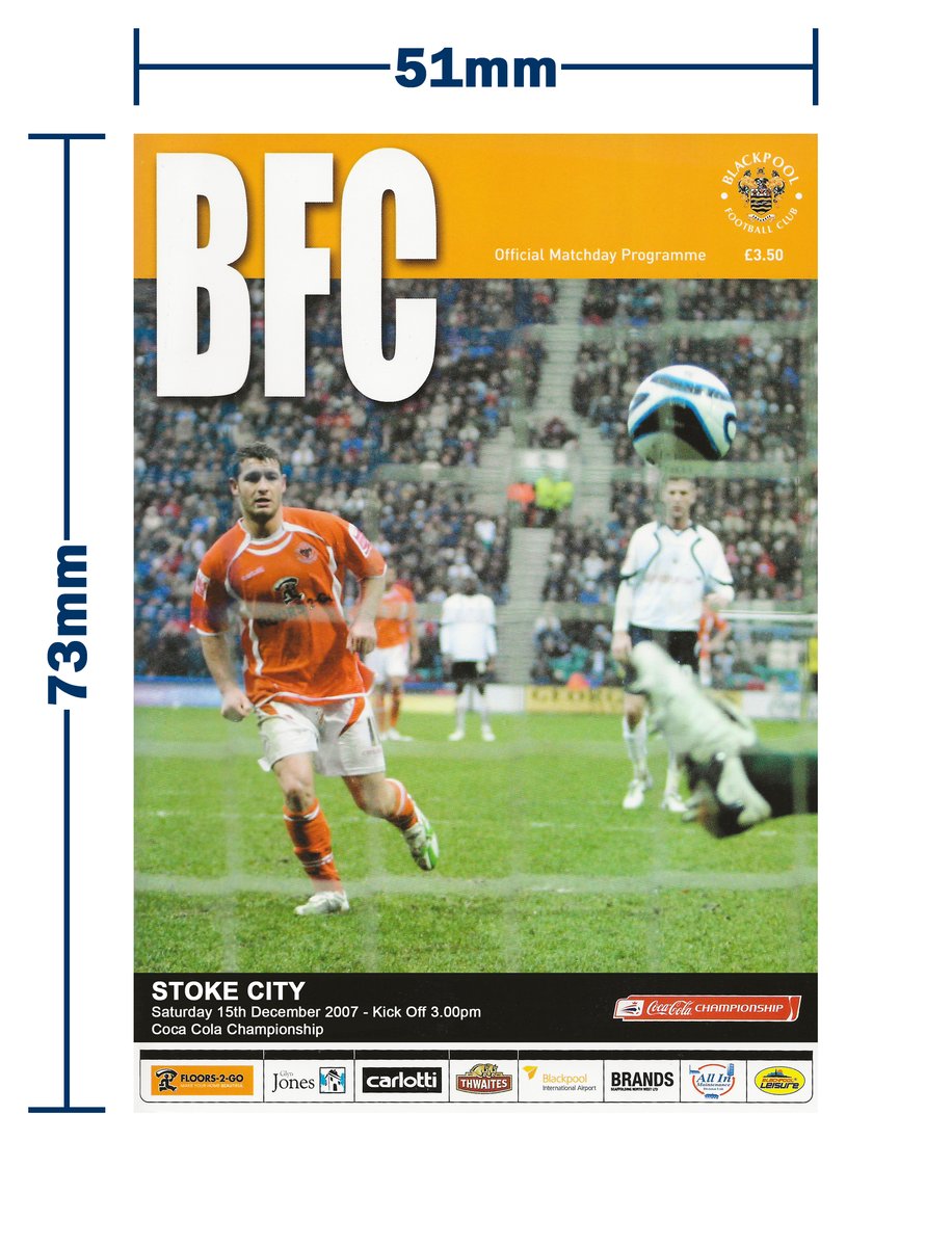 BlackpoolPoster's tweet photo. With Christmas around the corner, give your Blackpool FC supporting loved one an A1 sized Blackpool FC Programme poster.

One home league programme from every season from 1946-47, also includes the 3 FA Cup Finals and more.

Order now whilst stocks last.

https://t.co/D7NWaXoauL https://t.co/udZd6NaFye