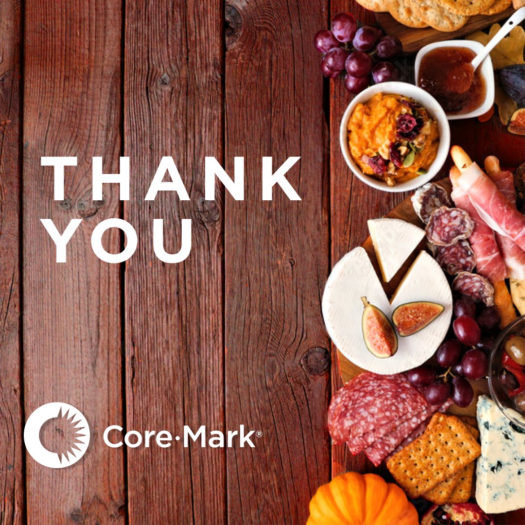 Happy Thanksgiving to all our c-store customers, partners, and their families. What you do, and what you bring to the community, is valued and important.
