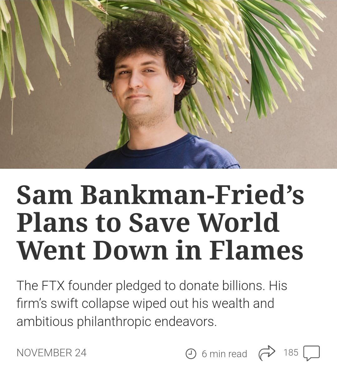 Genevieve RochDecter, CFA on Twitter "Another day, another SBF puff piece https//t.co