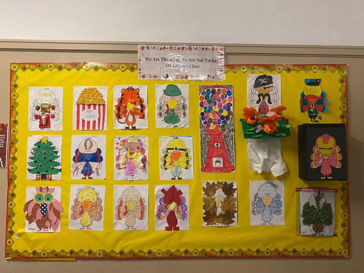 Happy Thanksgiving!🦃🧡 So grateful for my group of 26 students this year.  Their creativity, determination, strength, and bubbly personalities is the reason I love going to work 🍂
