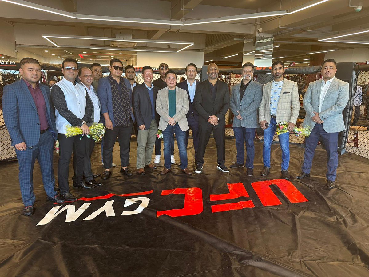 I would like to thank MMA INDIA President Sharif Bapu for his invitation to the opening of UFC GYM in Imphal Manipur State, which was also attended by members of the Government.

The gym will provide a hub for MMA development and support the excellent work of MMA India. <a href="/IMMAFed/">IMMAF</a>