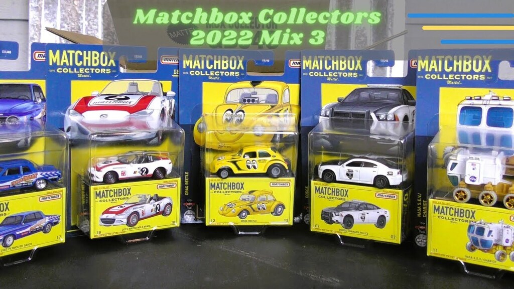 youtu.be/MiehsZUMkXc Take a look at the latest 2022 Mix 3 from Matchbox Collectors.  These are premium Matchbox with rubber tires.  Which is your favorite?

You can purchase these individually or by the case at: ift.tt/smTltPO

Visit us onl… ift.tt/1qxuies