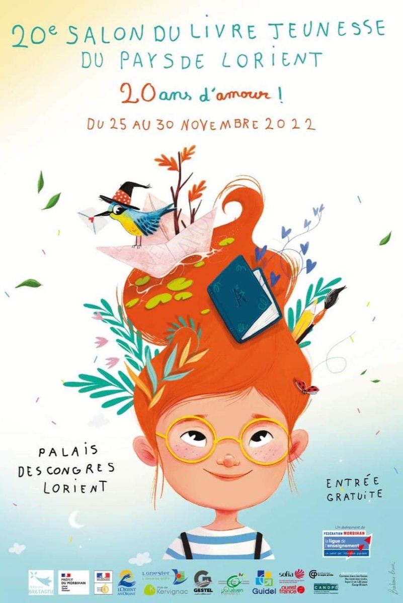 MayPylb's tweet photo. Je serai samedi et dimanche prochain au  20 ème salon du livre jeunesse du pays de Lorient 😀 #illustration #salonjeunesse #lorient #korrigan #pylb #pylbillustration #dedicace #ledessincesttropbien  @coopbreizh https://t.co/hVBL6StiXk