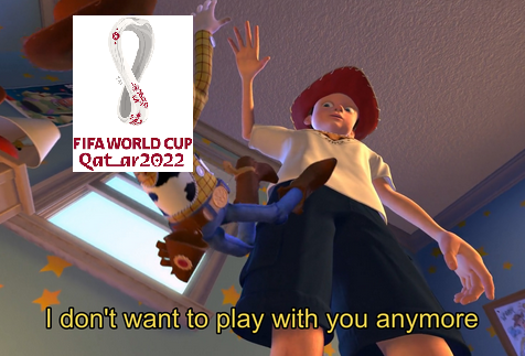 IainMacBets's tweet photo. Me to the World Cup now that football is on https://t.co/cZIhhelDzO
