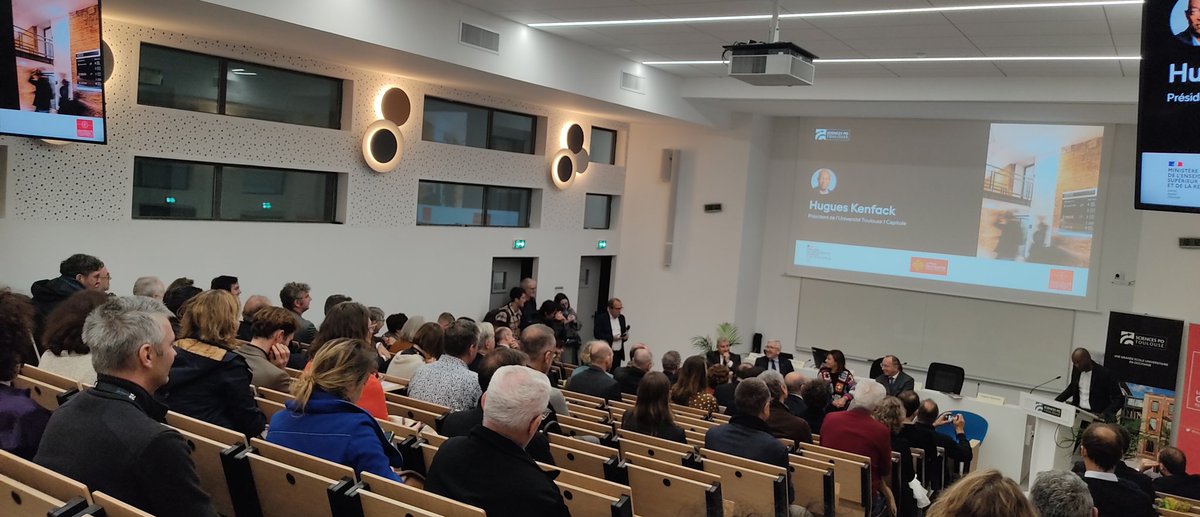 Inauguration des nouveaux locaux @SciencesPo_Tlse dans le bâtiment historique de la Manufacture des Tabacs <a href="/Toulouse/">Toulouse - Mairie et Métropole</a> avec <a href="/Occitanie/">Région Occitanie</a> et <a href="/MESRSIT/">Ministère de L'Enseignement Supérieur</a>. Modernité, convergence de volontés et talents pour des enseignements de qualité à dimension internationale. @groupe_mgen <a href="/Groupe_VYV/">Groupe VYV</a>