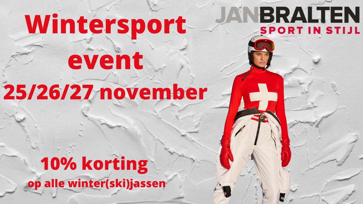 Het hele weekend 10% korting op alle jassen!