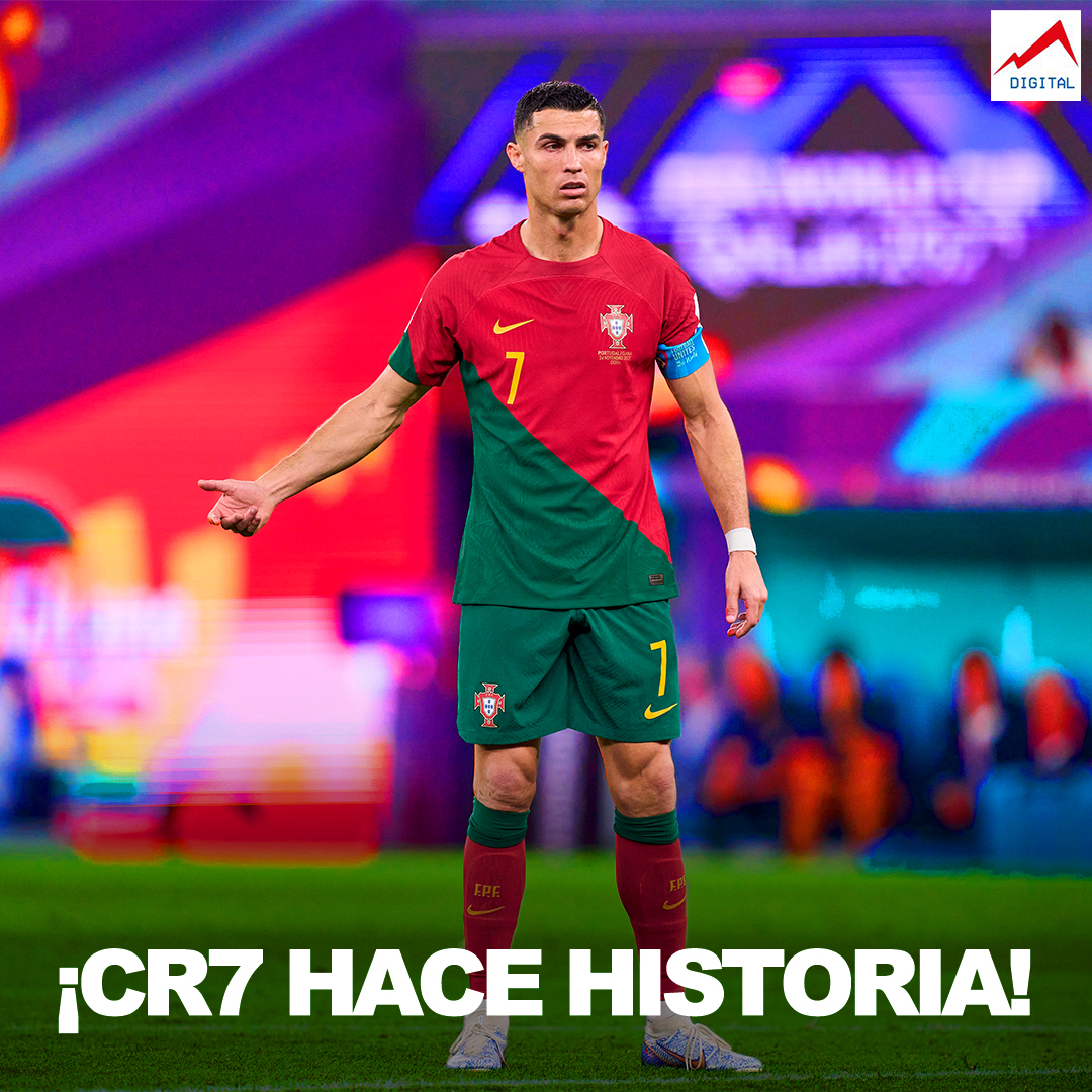 🇵🇹🔝EL ÚNICO JUGADOR EN LOGRARLO...

Con el gol ante Ghana, Cristiano Ronaldo es el primer futbolista que anota en 5 Copas del Mundo diferentes 

⚽️2006 🇩🇪
⚽️2010 🇿🇦
⚽️2014 🇧🇷
⚽️2018  🇷🇺
⚽️2022 🇶🇦

👉 bit.ly/3ETR2Pt