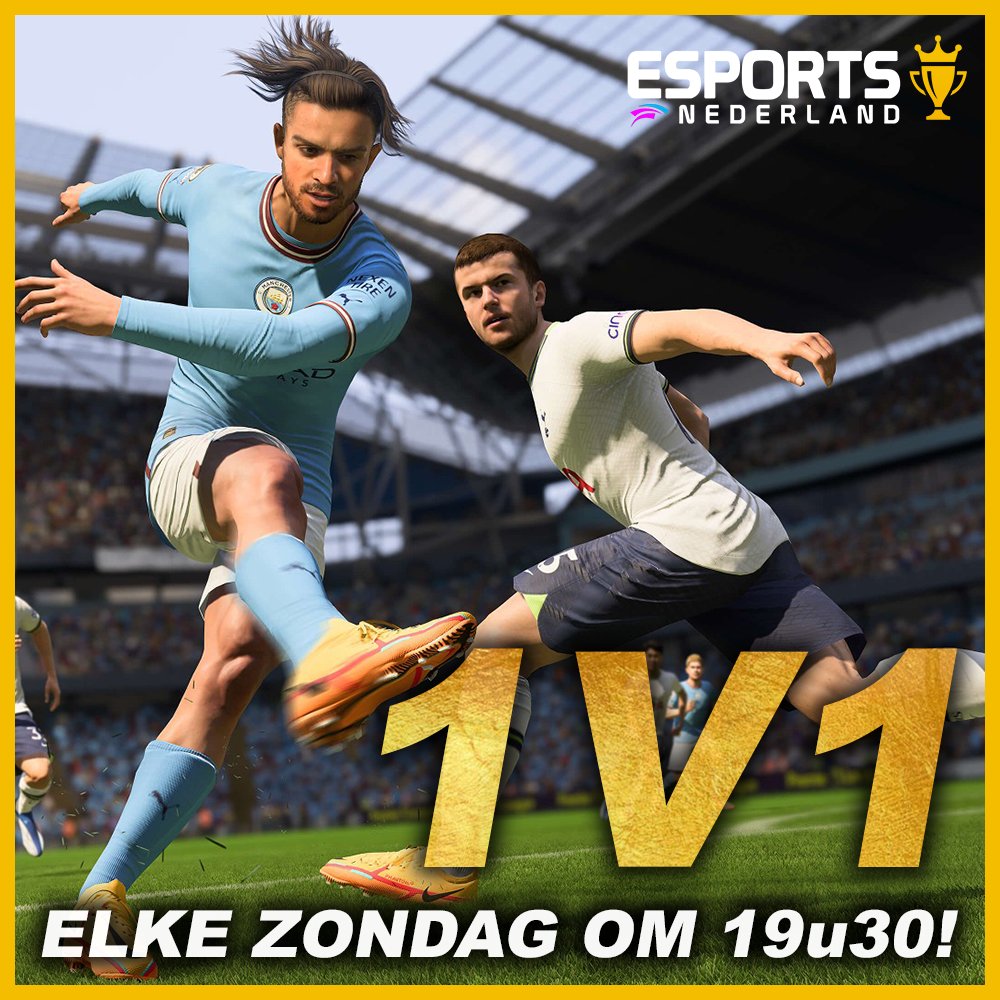Aandacht FIFA spelers! ⚽🎮

Vanaf zondag kan je elke week deelnemen aan een FIFA 23 toernooi op Esportsnederland! Doe mee en win e-points die je kan uitgeven in de webshop!

🔗esportsnederland.nl/tournaments

#fifa #gaming #esports #gamers #easports #easportsfifa #fifaultimateteam