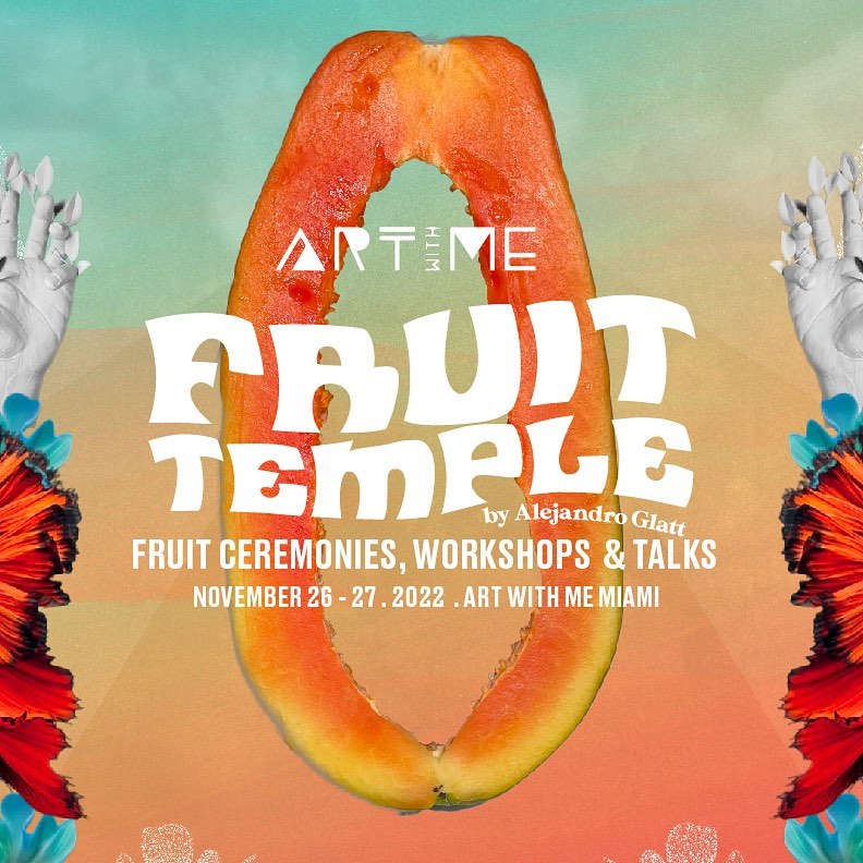 RareVibesAVClub's tweet photo. The party doesn't stop! 💥 Check out FEEL THE FRUIT at FRUIT TEMPLE X @ArtWithMeEvents on Saturday &amp; Sunday, Nov 26 - 27!

An amazing lineup of friends and family curated by @alejandroglatt 

See you soon,
FEEL THE FRUIT!! https://t.co/LtHW6R6Ezg