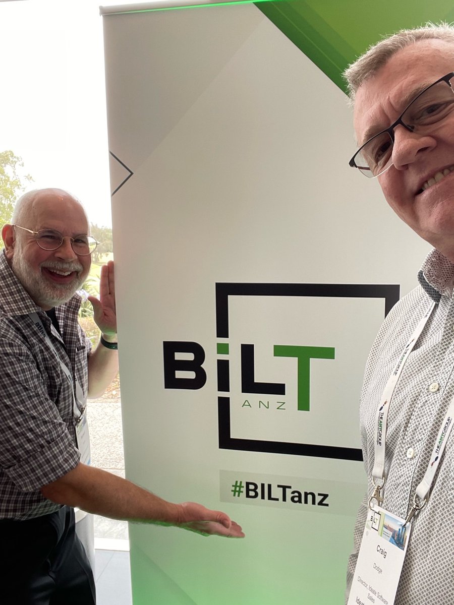 IdeateSoftware's tweet photo. On this Thanksgiving Day, thank you to our colleagues Richard Taylor and Craig Dodge for representing #IdeateSoftware in Australia at #BILTANZ2022.

Be sure to stop by Richard's November 26 presentation - see schedule below:

▶ https://t.co/sx9SwE4ftm

 https://t.co/n9lSGO1eVg https://t.co/CtRb0MyAAz