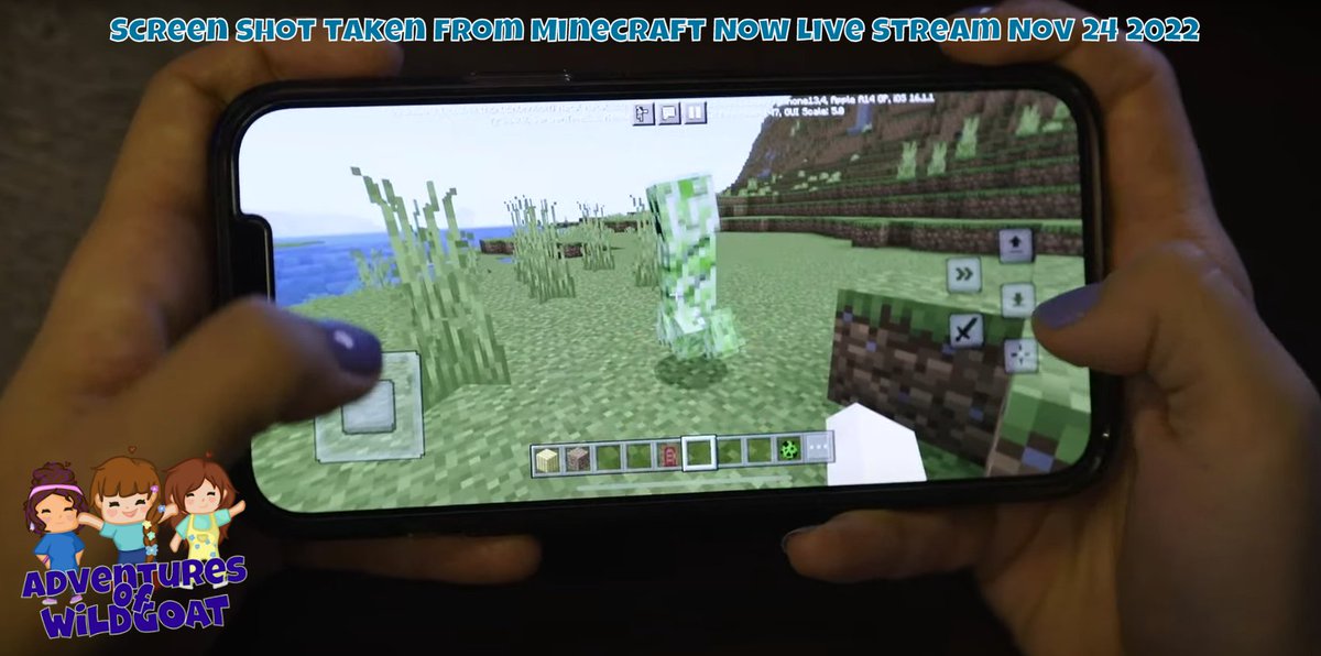 ThisIsWildGoat's tweet photo. WOW!!!
I am LOVING the updates to the touch controls that @Minecraft is looking to make! Those will be SO HELPFUL! Thank you!
#Minecraft #MinecraftNow https://t.co/lkhZYPYPcI