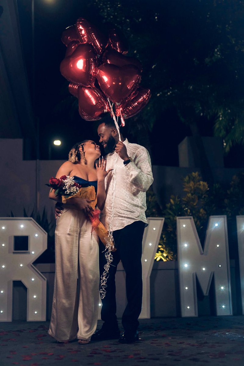 She said yes. We locked in. 🔒💍