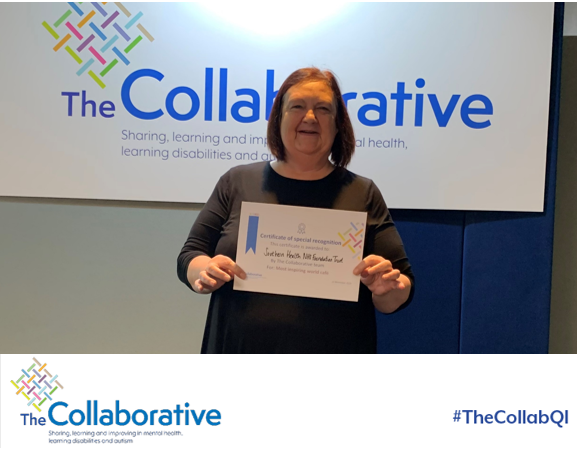 the_collab_QI's tweet photo. A big congratulations to @Southern_NHSFT, who won prizes for 'Most Inspiring World Café' and 'Best Storyboard' at Tuesday's event! @WessexAHSN  #TheCollabQI https://t.co/Duf4xAcaPR