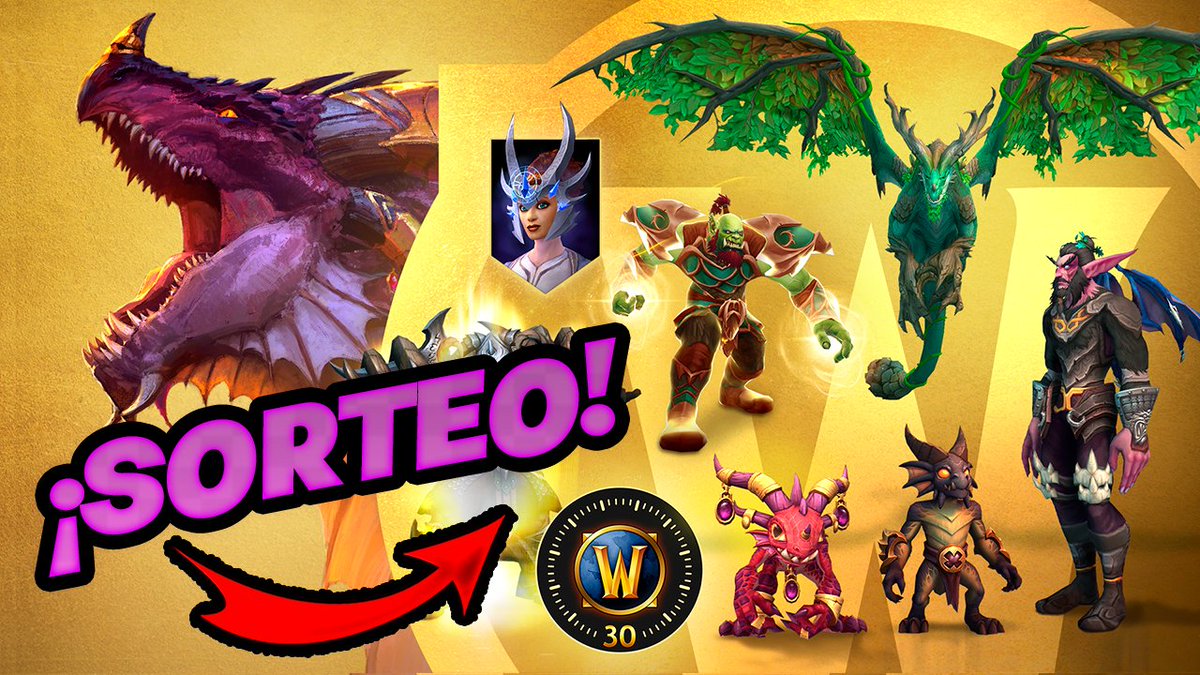 Saiztico's tweet photo. 🔥SORTEAZO🔥

1 #worldofwarcraft  #Dragonflight ÉPICO
💥 SORTEO MUNDIAL💥,cortesía del bueno de Saiz.

❗Instrucciones para participar:

1⃣ Retuit &amp; Like a este tweet   🔁❤
2️⃣ Sigue esta cuenta de Twitter 
@Saiztico

¡Fácil y rápido!

El sorteo será el día 30 de este mes. https://t.co/lOUalk1pMx