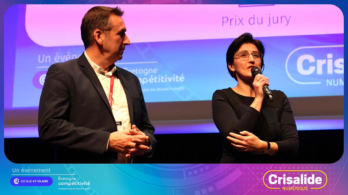 Crisalide_Num's tweet image. [#CrisNum] Karine Tritten @Alkante35 : &quot;C&apos;était ma première expérience en tant que jury… cela correspond à mes valeurs de partage et rendre ce que j&apos;ai reçu à mes débuts dans le numérique.&quot;