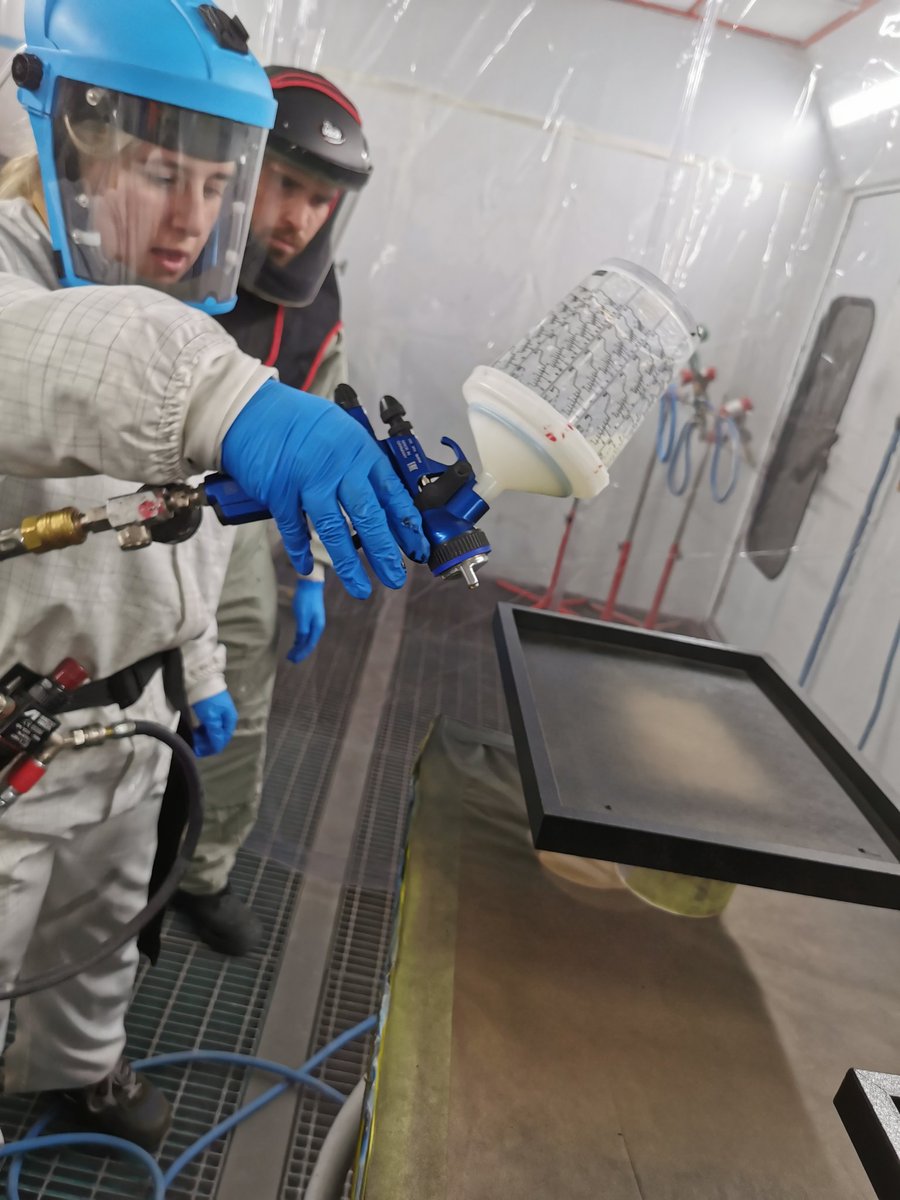 CavcPaint_Body's tweet photo. Busy day with our VP2 Day release Apprentices @CavcPaint_Body @ https://t.co/BcCOSnjLjC