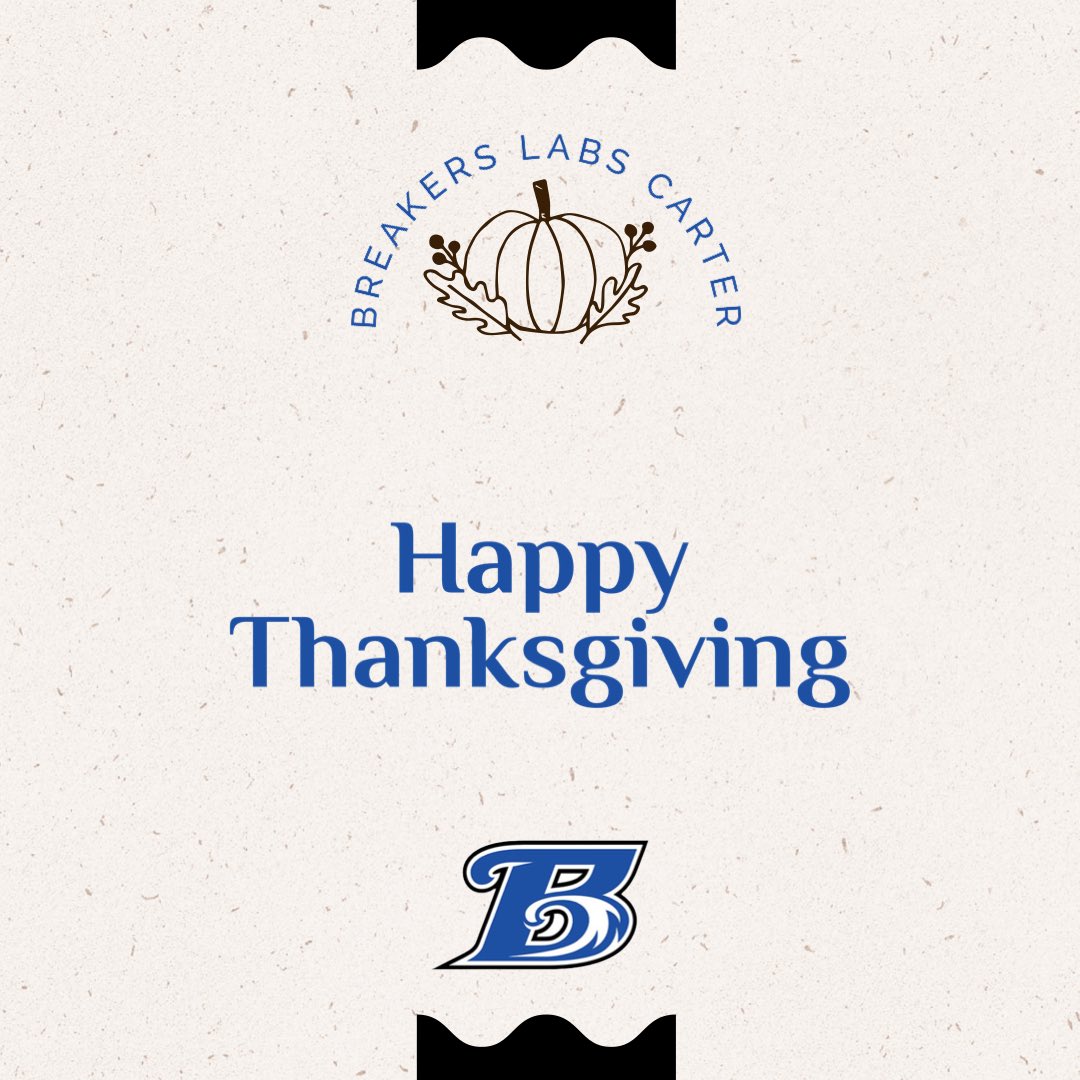 BreakersLabs16G's tweet photo. Happy Thanksgiving to our Breakers Labs players, coaches, families and all of our fans. #breakerslabs #breakerslabscarter https://t.co/NPo5ReNgd1