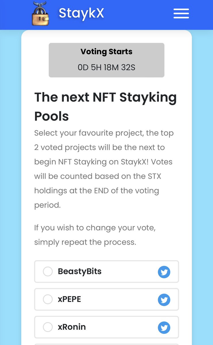 xRoninLabs's tweet photo. NFT stayking 🥩🥩🥩

Go to https://t.co/IeFevlicRe to vote for xRonin. Let’s get that NFT stayking started! Voting will start in 5 hours!

Discord 
https://t.co/5w7n7csNqz

Telegram
https://t.co/ibAyGjg1oO

Linktree
https://t.co/ibprHGLpEO

#SGS #XRPL #XRPCommunity #P2E #Web3 https://t.co/Dr5WZmrDkD