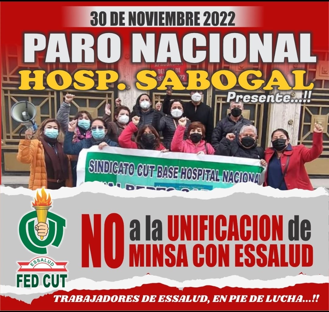 SEVABE's tweet photo. Todos UNIDOS por la defensa de ESSALUD. https://t.co/mpkm8cu7CX