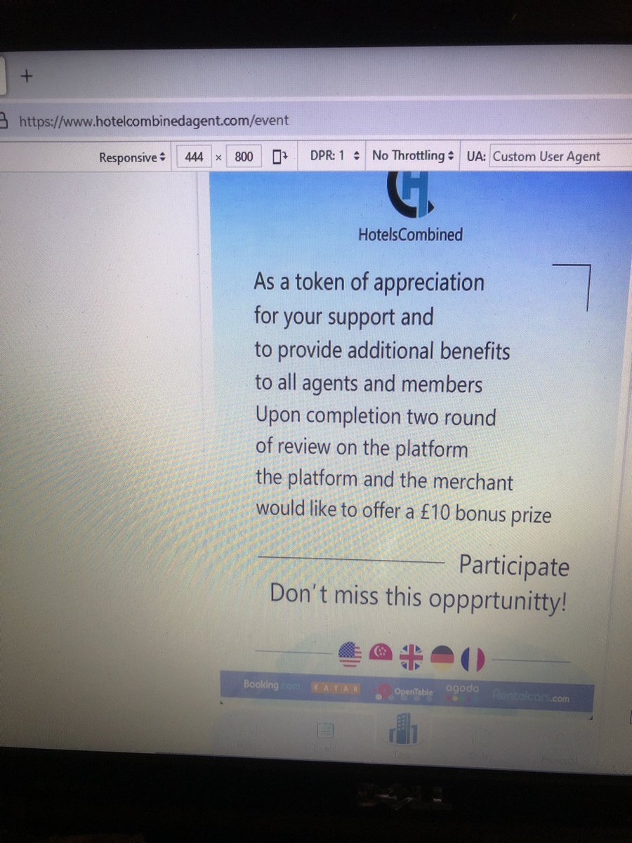 Eve_stop_scam's tweet photo. @HotelsCombined  note the copy cat website being used to scam people in name of giving commission in exchange of giving fake reviews. Unless, it’s part of your business operation model. https://t.co/fIDTBrlXXH