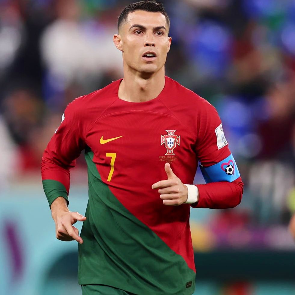 adriandelmonte's tweet photo. Cristiano Ronaldo is now Portugal’s oldest &amp; youngest ever goal scorer at a World Cup! Incredible. #FIFAWorldCup https://t.co/KIdJ13Q5l0