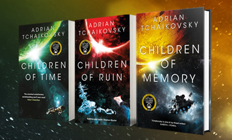 SciFiNow's tweet photo. Oh boy do we have some treats for you today! To celebrate the release of #ChildrenOfMemory, the follow-up Children of Time and Children of Ruin, weβre giving away the ENTIRE trilogy!
Not only that but @aptshadow has written a new blog for us! @UKTor
https://t.co/Rtp1pxmsmG https://t.co/g9JDqqzd3r