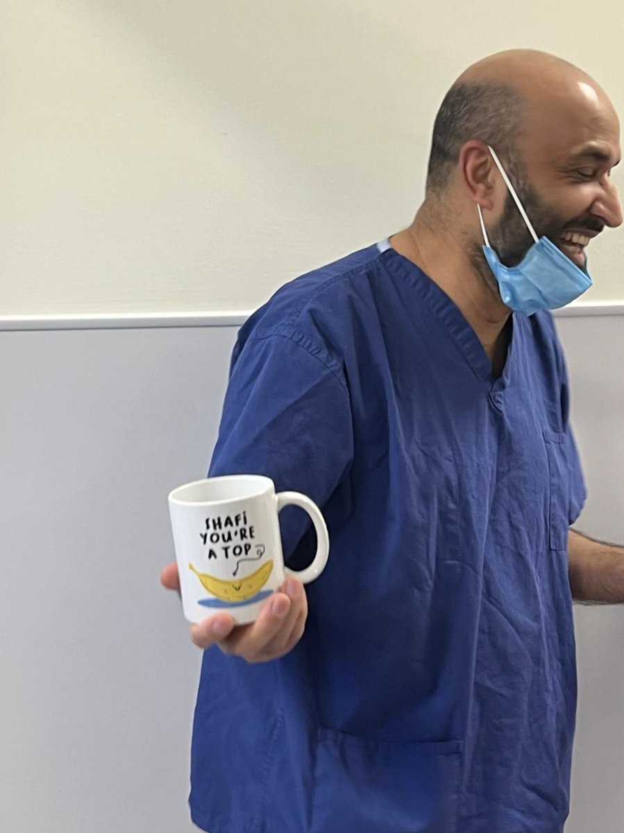 LancsHospEndo's tweet photo. We bid a fond farewell to Shafi today π₯Ήπ₯Ή@LancsHospEndo @LancsHospitals he leaves us for pastures new, he will be a fanstastic addition to the team @ELHT_NHS # #Endoscopyunit #TeamendoCDH will miss you happy smiling face ππΌββοΈππ https://t.co/fUuM2sz7aw