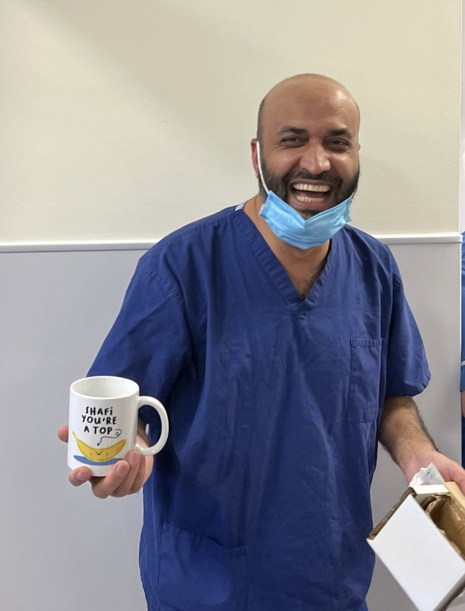 LancsHospEndo's tweet photo. We bid a fond farewell to Shafi today π₯Ήπ₯Ή@LancsHospEndo @LancsHospitals he leaves us for pastures new, he will be a fanstastic addition to the team @ELHT_NHS # #Endoscopyunit #TeamendoCDH will miss you happy smiling face ππΌββοΈππ https://t.co/fUuM2sz7aw