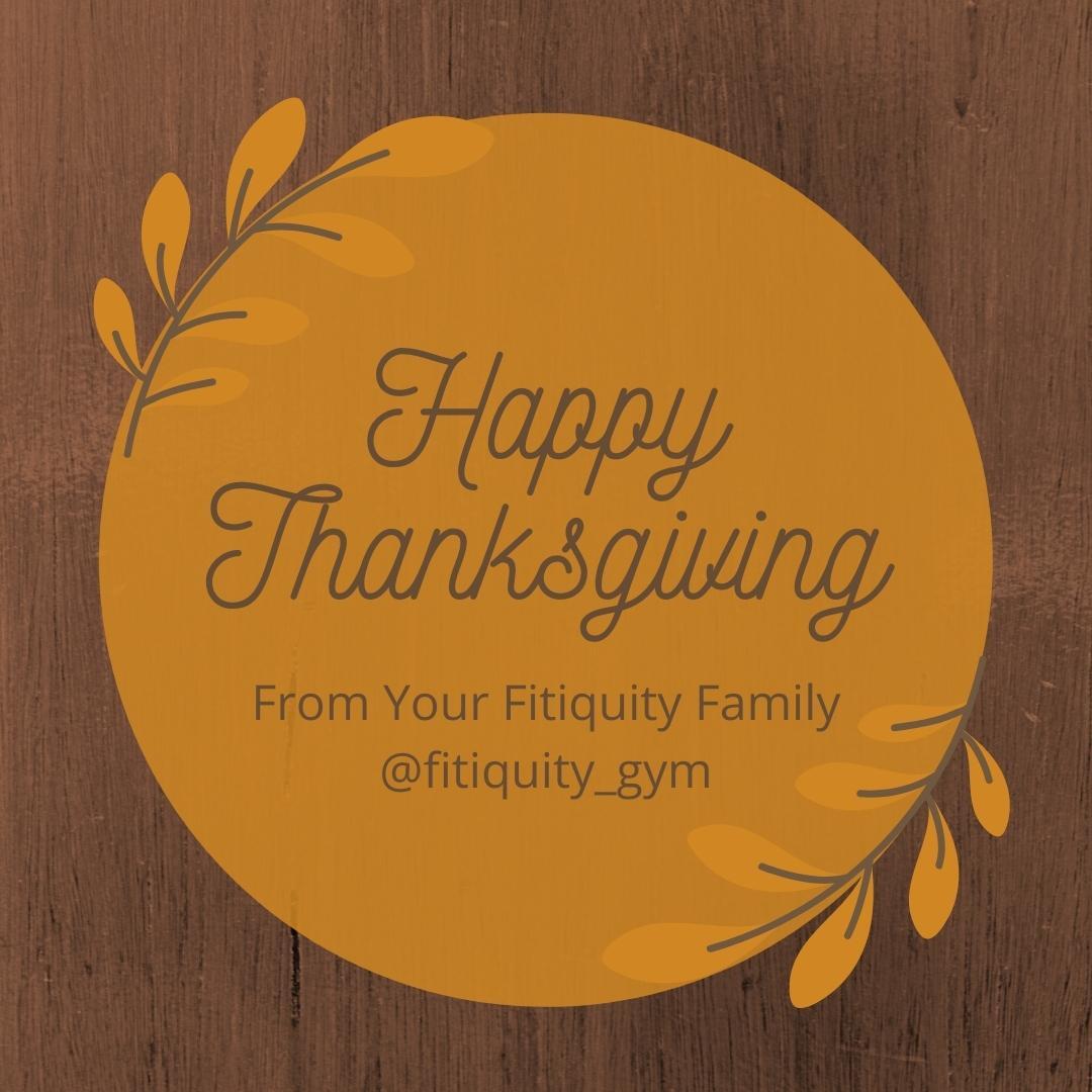 Fitiquity_Gym's tweet photo. Happy Thanksgiving from your Fitiquity Family.
--
#fitiquity #thanksgivingfitness #thanksgiving #fitness #thanksgivingworkout https://t.co/CNn2mkHixv