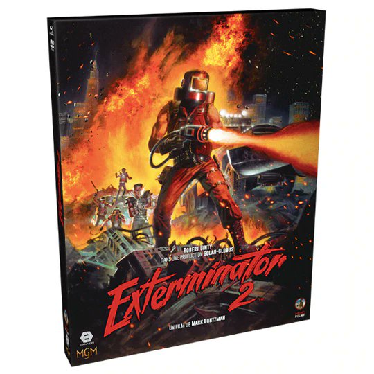 SueursFr's tweet photo. Exterminator 2 (1984) – Le sens de la justice des années 80

Exterminator 2 est produit par Cannon, mythique société de production à qui l’on doit la crème de la crème des films d'action des années 80.

Critique :
https://t.co/LunaofR6DA https://t.co/uxJXpUPnlc