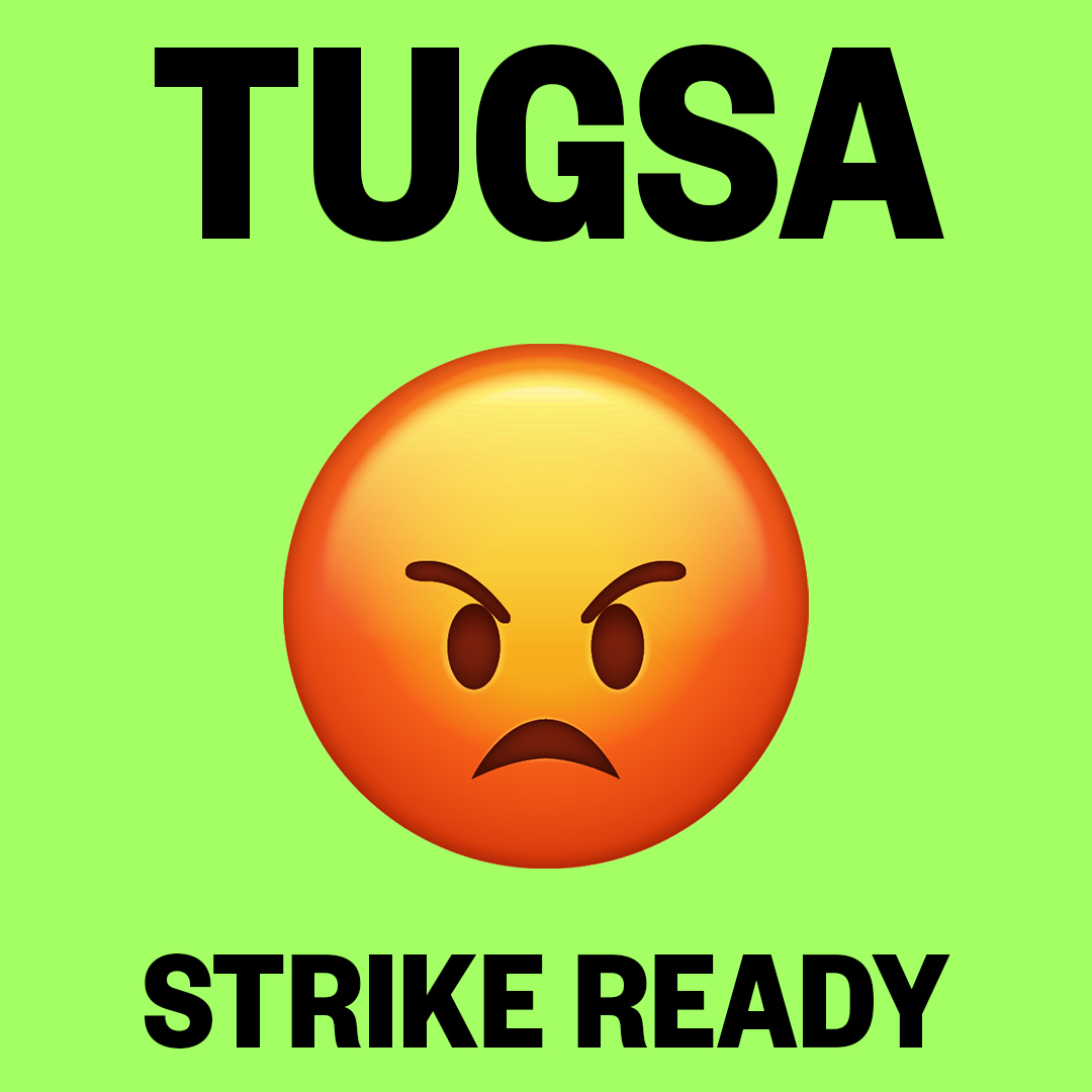 TUGSA_6290's tweet image. Admin doesn&apos;t get it. 
tugsa.org/strike

#tonedeaf #livingwage #corefunction #tugsa #unions #templeuniversity