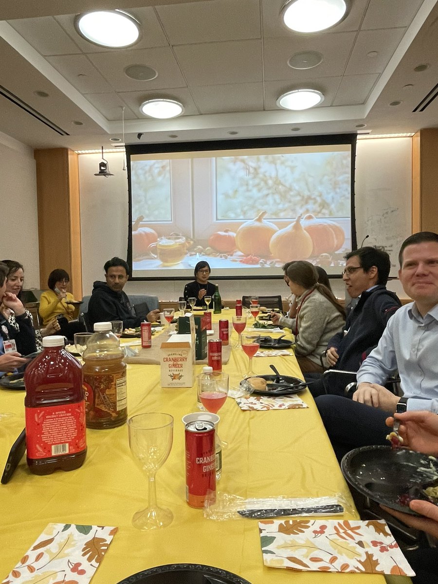 #thankful  for my colleague @christinemphmd who put together a #trifle and exquisite #Friendsgiving party for the #hemoncfellows @WeillCornell with music,ambience and a #dessertbar #fellowshipdirectors #hemeoncfellows #hemeoncfellowship #hemoncfellowship