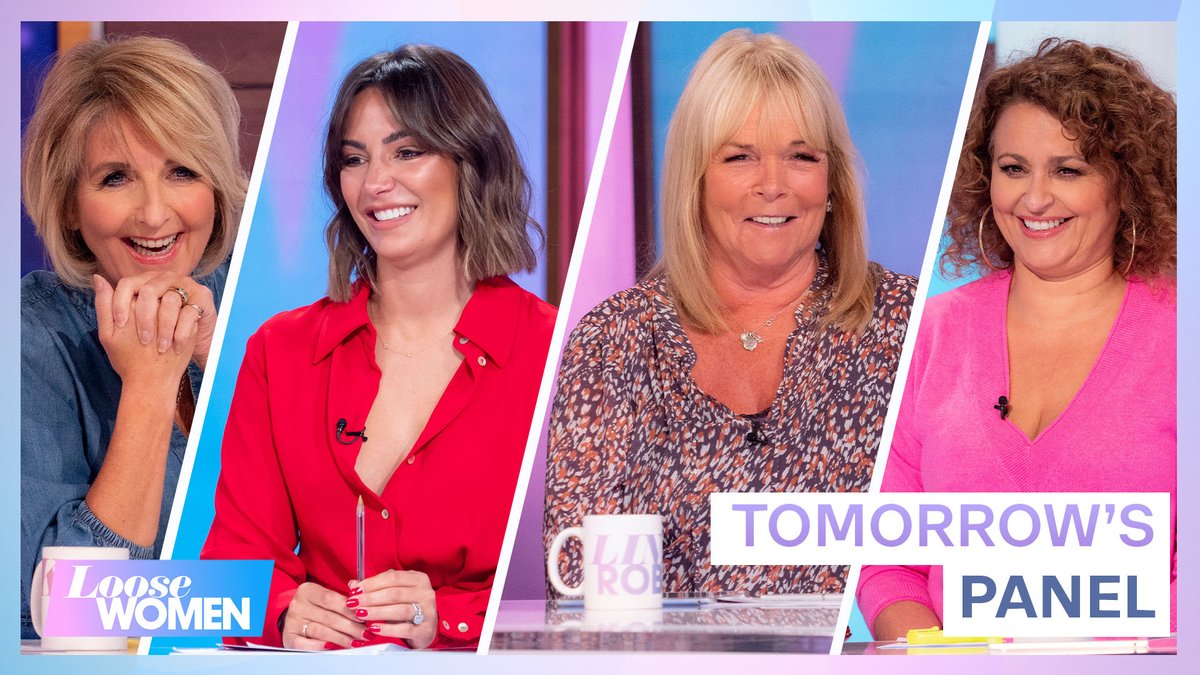 Loose Women (@loosewomen) on Twitter photo Here's your Fri-yay Loose line-up 🤩
Plus, we'll be joined by Gareth Gates and Josh Widdicombe 😍 Here's your Fri-yay Loose line-up 🤩
Plus, we'll be joined by Gareth Gates and Josh Widdicombe 😍