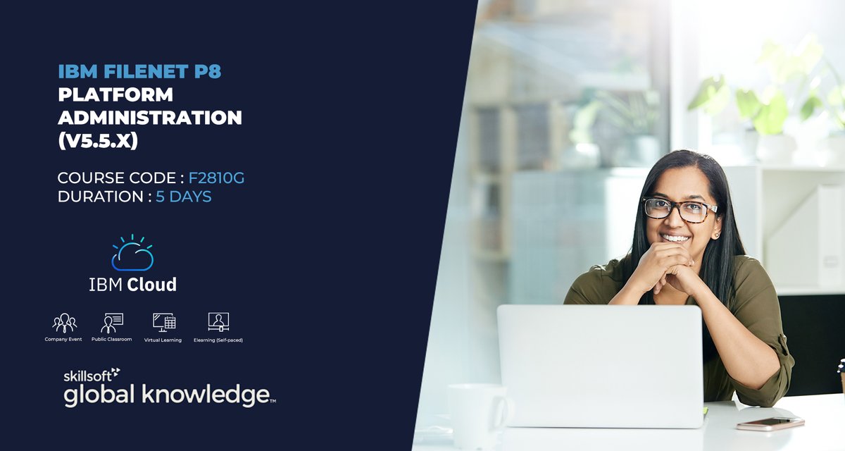 GlobalMea's tweet photo. This course introduces you to the key concepts of IBM FileNet P8 Platform architecture and organizing the content across the enterprise.
Learn More :
https://t.co/FWqbt95UCF

#GlobalKnowledge #Courses #IBM #publicclassroom #virtuallearning https://t.co/lAYCaBPyxu