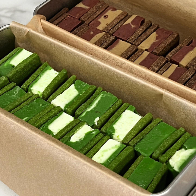 Matchaeologist's tweet photo. π Lift your spirits with these delectable #Matcha Sandwich #Cakes! π Tag your #MatchaMates who would love to try these #Matchamazing edible jewels captured by @ matcha_favorite. π https://t.co/hs6yxfFq3H https://t.co/shA1kXoGF8