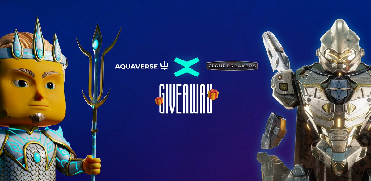 TheAquaverse's tweet photo. Guardians, our CloudBreakers friends wants to discover the depths of Thalassa! 🌊

To celebrate this partnership, they offer you 2 NFTs to win ! 🎁

Like &amp; RT this tweet ✨
Follow @theAquaverse, @holoride &amp; @Cloudbreakers_ https://t.co/VKW3rtxJUC