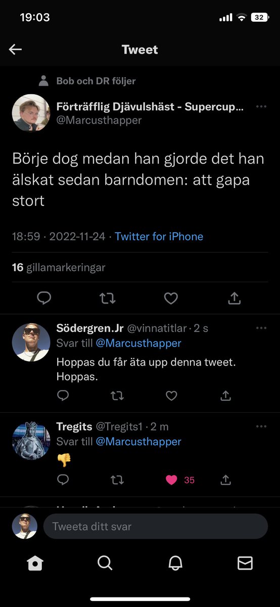 vinnatitlar's tweet photo. Visste den skulle tas ner. Här ska du stå ditt kast och hoppas @TuttoSvenskan och allt du engagerar dig i tar avstånd från dig ditt avskum. @Marcusthapper https://t.co/YXPGvrNejz
