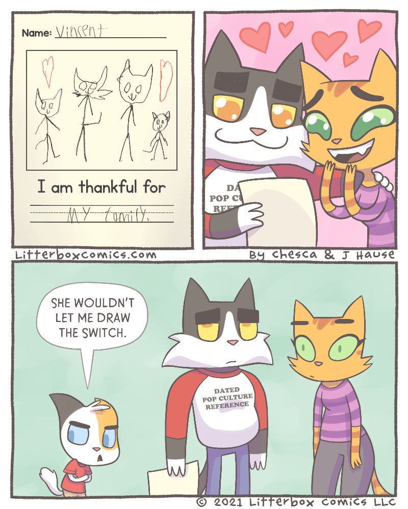 Happy #Thanksgiving to those who celebrate it!  Happy Thursday to those that don't!  Have some comics! (1/3)🧵

#thanksgivingmemes #Thankful